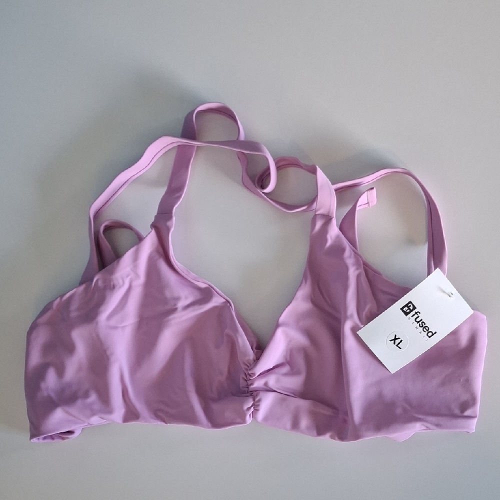 Elegant Lavender Bikini Top